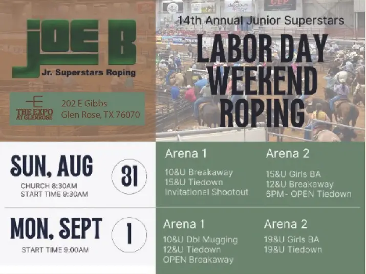 Labor Day Weekend Roping
