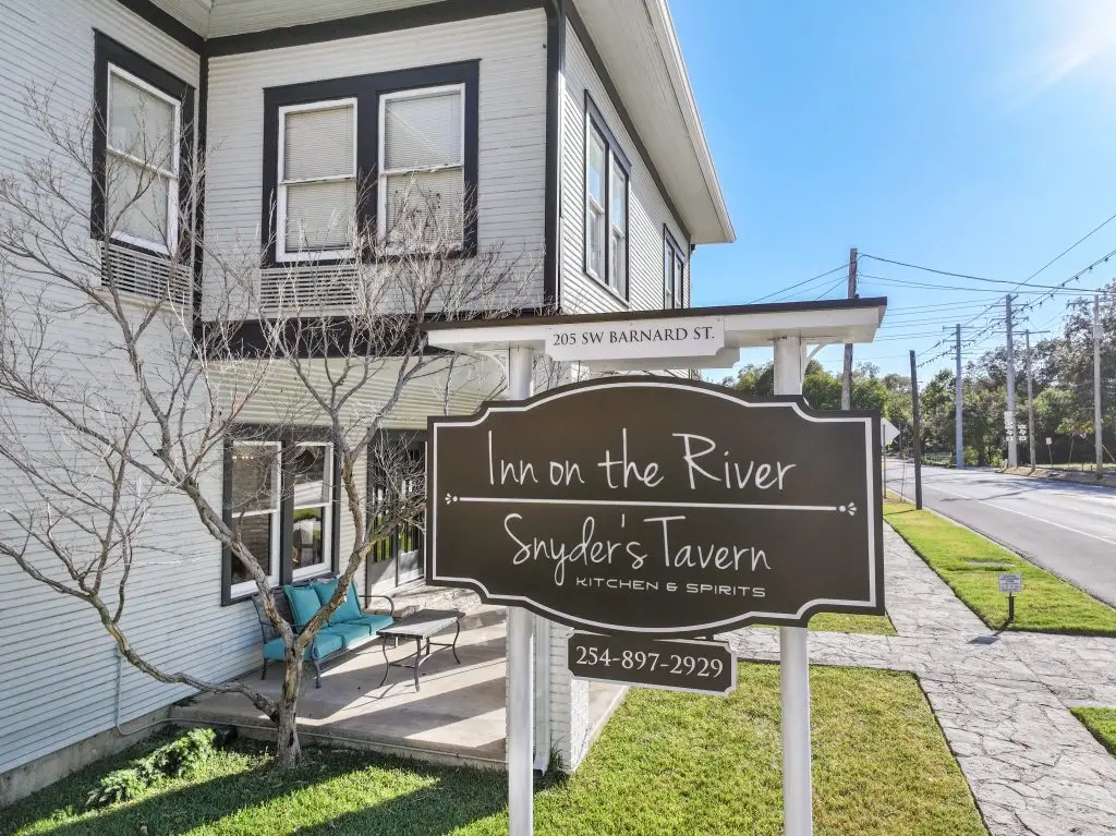 Front of Inn on the River